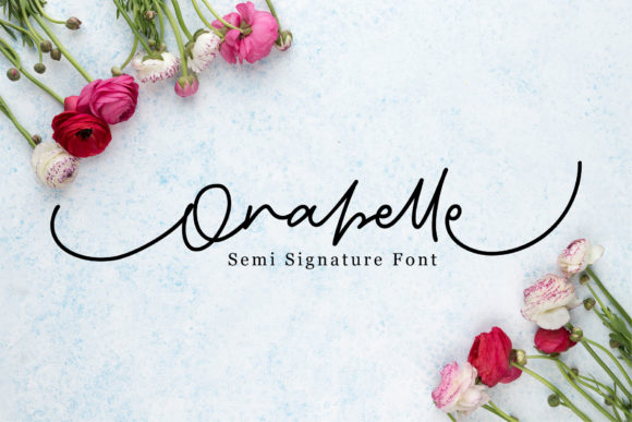 Orabelle Font Poster 1