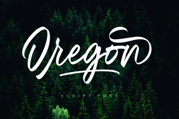 Oregon Script Font