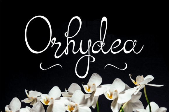 Orhydea Font Poster 1
