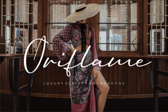 Oriflame Script Font Oriflame Script Font Poster 1