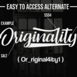 Originality Script Font Poster 2