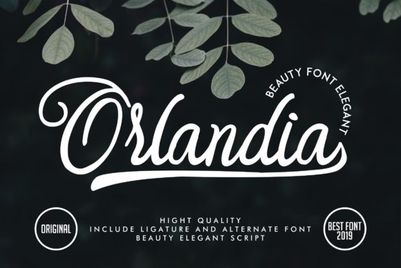 Orlandia Font Poster 1