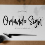 Orlando Font Poster 1