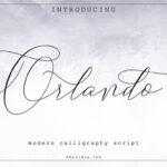 Orlando Font Poster 1