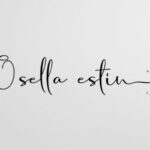 Osella Estin Font Poster 1