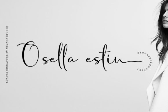 Osella Estin Font Poster 1