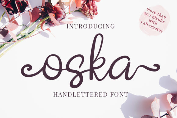 Oska Font Poster 1