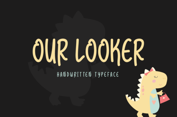 Our Looker Font Poster 1