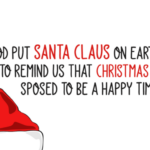 Our Santa Font Poster 2