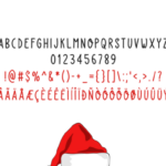 Our Santa Font Poster 4