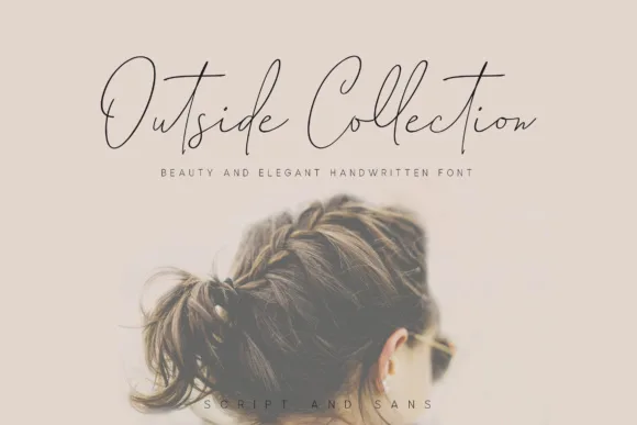 Outside Collection Font Outside Collection Font Poster 1