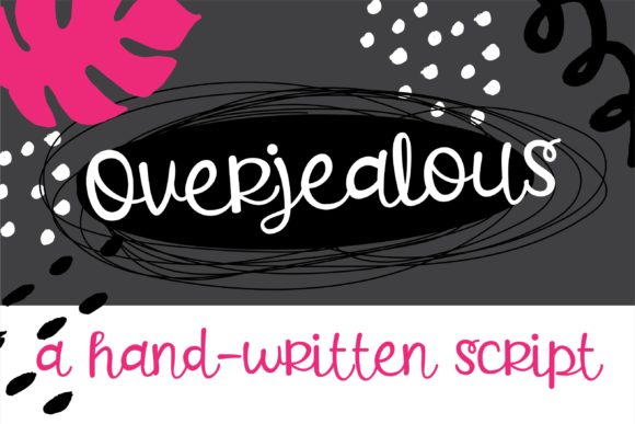 Overjealous Font Poster 1