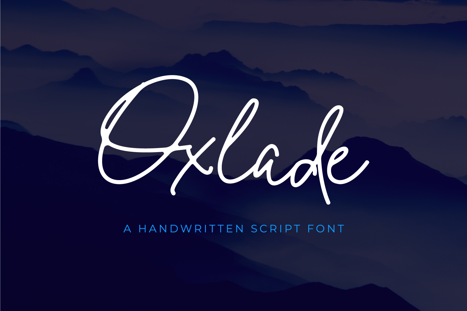 Oxlade Font