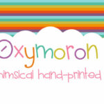 Oxymoron Font Poster 1