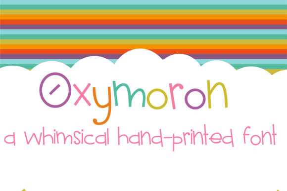 Oxymoron Font Poster 1