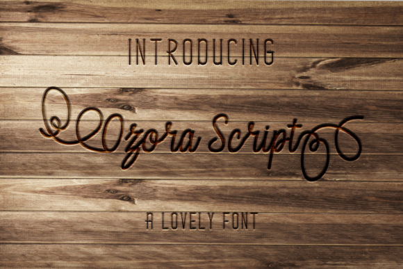 Ozora Script Font