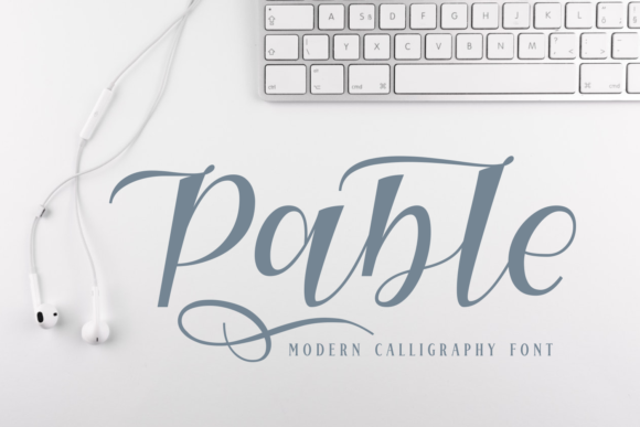 Pable Font Poster 1