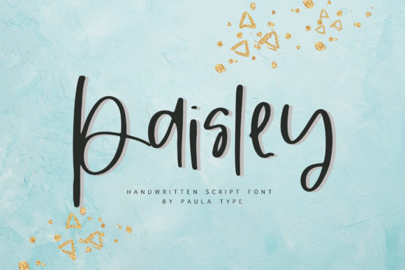 Paisley Font