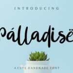 Palladise Font Poster 1