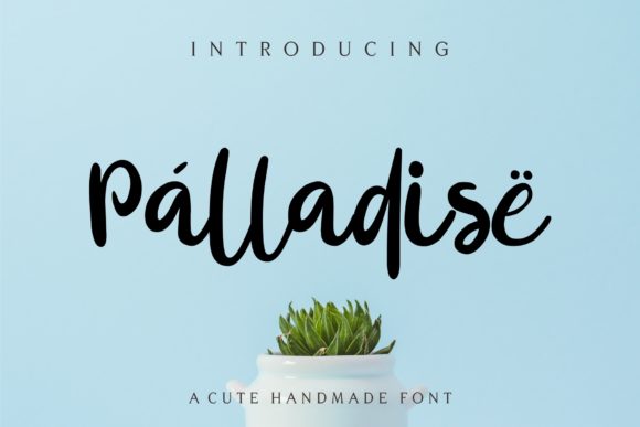 Palladise Font Poster 1