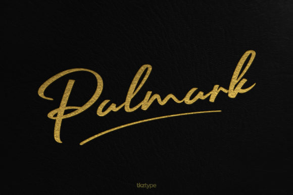 Palmark Font Poster 1