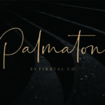 Palmaton Font Poster 1