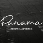 Panama Font Poster 1