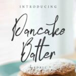 Pancake Batter Font Poster 1