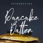 Pancake Batter Font Poster 2