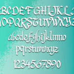 Pangrango Font Poster 3