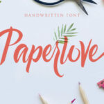 Paperlove Font Poster 1