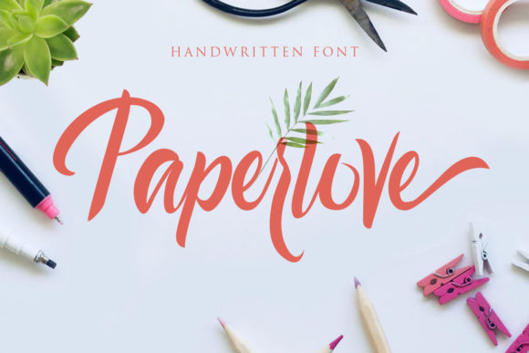 Paperlove Font Poster 1