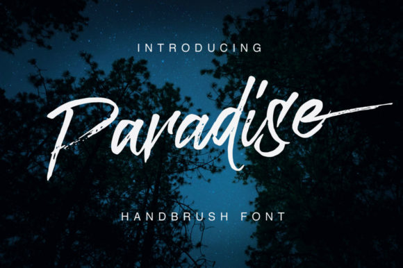 Paradise Font Poster 1