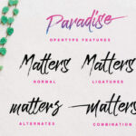 Paradise Font Poster 3