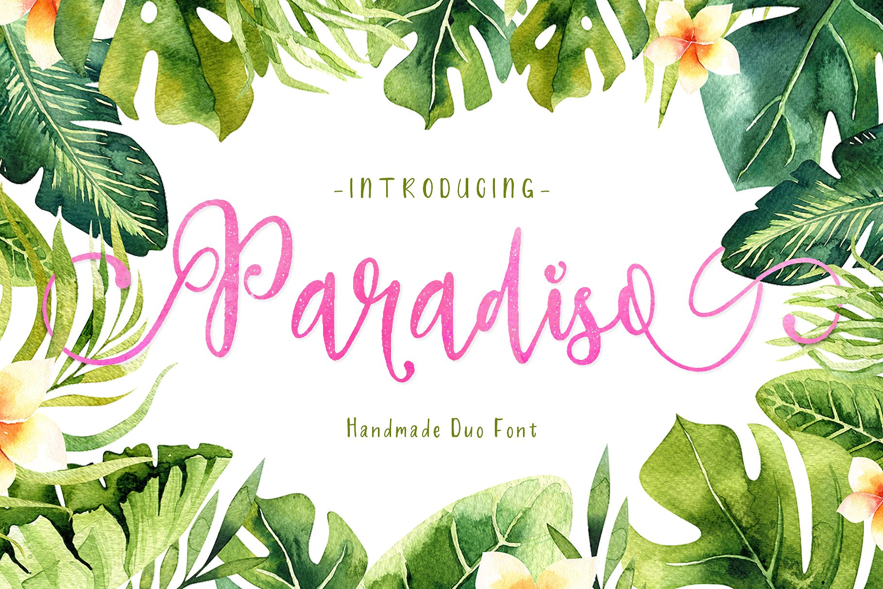 Paradiso Duo Font Poster 1
