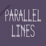 Parallel Lines Font Poster 1