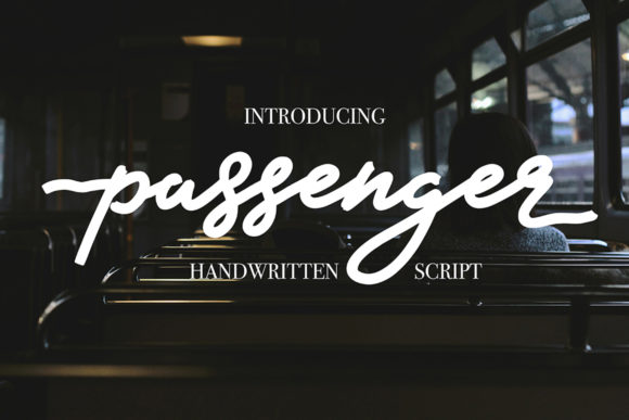 Passenger Font Poster 1