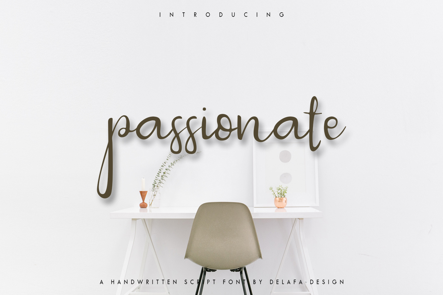 Passionate Font Poster 1