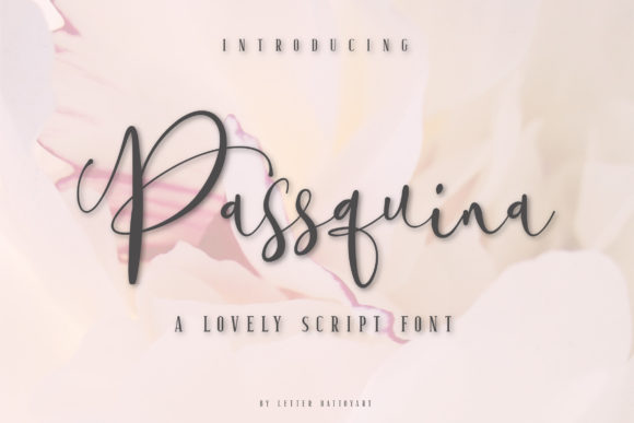 Passquina Font Poster 1