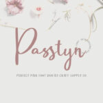 Passtyn Duo Font Poster 1