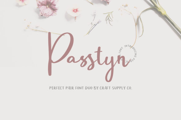 Passtyn Duo Font Poster 1