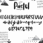 Pastel Font Poster 6