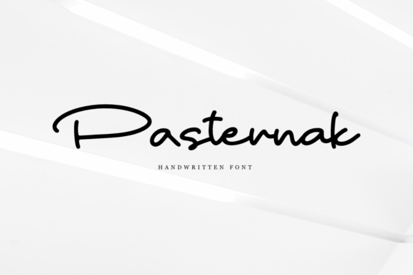 Pasternak Font Poster 1