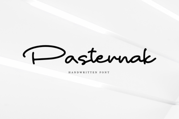 Pasternak Font Pasternak Font Poster 1