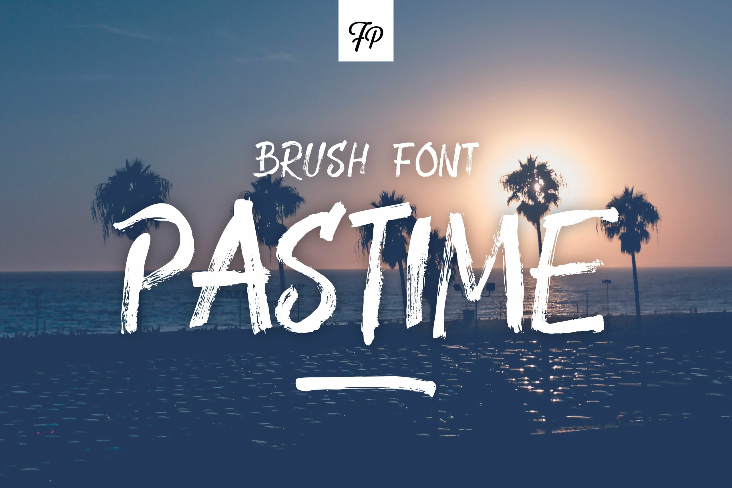 Pastime Font Poster 1
