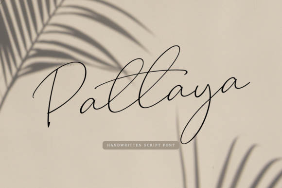 Pattaya Font Poster 1