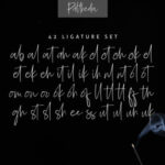 Pattheda Script Font Poster 6
