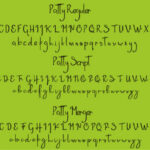 Patty Font Poster 6