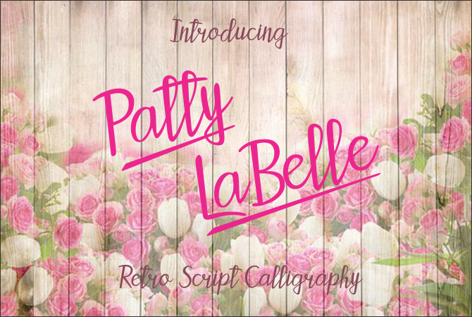 Patty LaBelle Font Poster 1