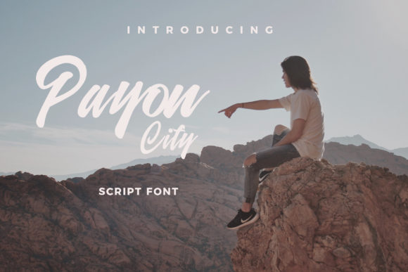 Payon City Font Poster 1